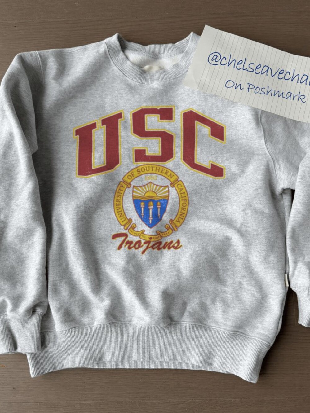 Vintage USC Trojans Logo University of Southern California Sweatshirt, USC Shirt